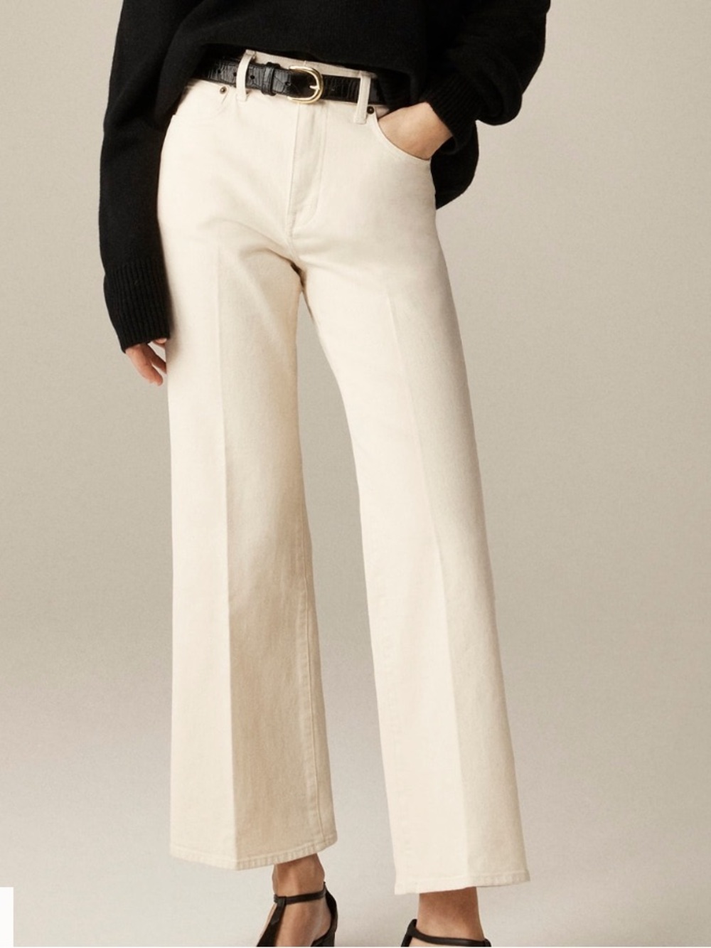 J. Crew Charley Kickout Cropped Jeans